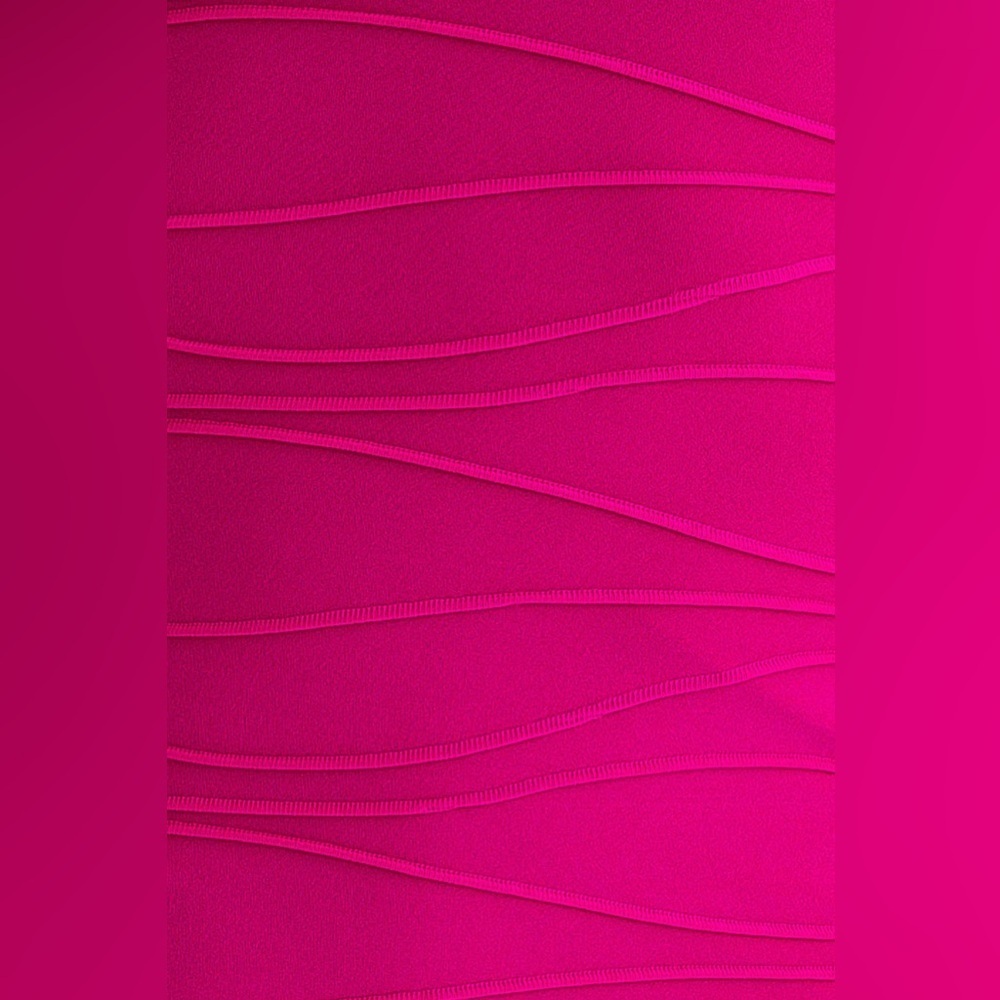 Le Lis Cora Dress Vibrant Pink Strapless Dress - Picture 4 of 8